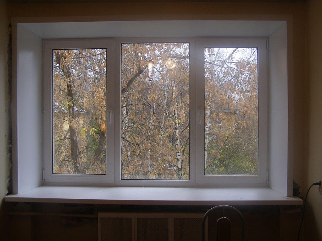 Готовые пластиковые окна для дачи и дома Юбилейный
